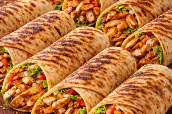 10’lu Mega Tavuk Döner Menü