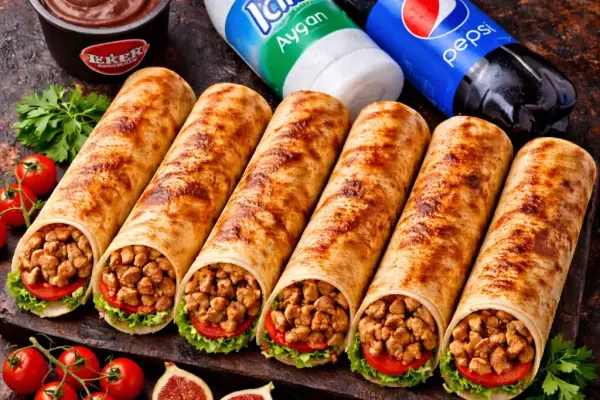 3’lü Combo Tavuk Döner Menü