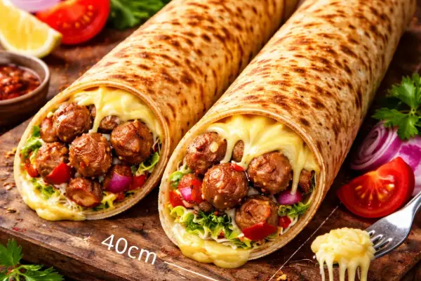 Dolu Dolu Ekstra Köfte Dürüm (70 cm)