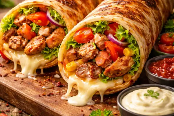Dolu Dolu Extra Tavuk Dürüm (70 cm)