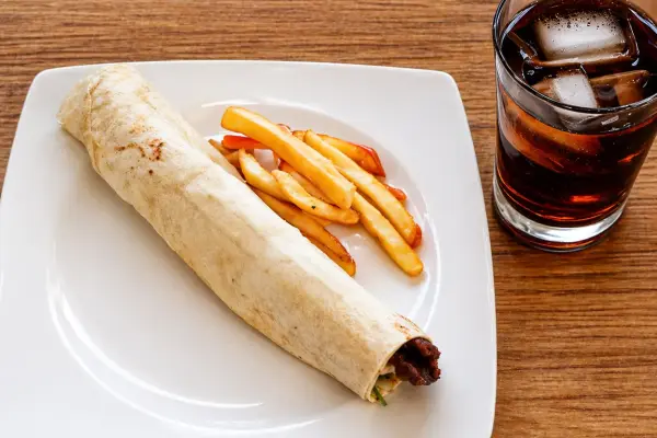 Tavuk Döner Dürüm (70 cm) Menü